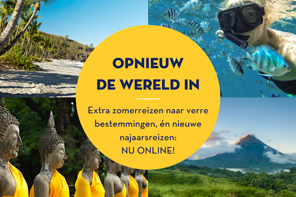 Nieuwe reizen zomer & najaar Nieuwe reizen zomer & najaar